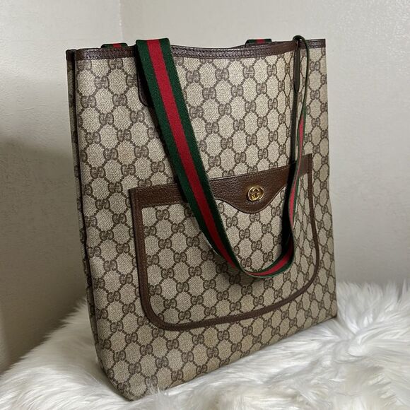 💯Authentic Gucci Tote Bag with Cherryline 🍀 - Picture 13 of 16
